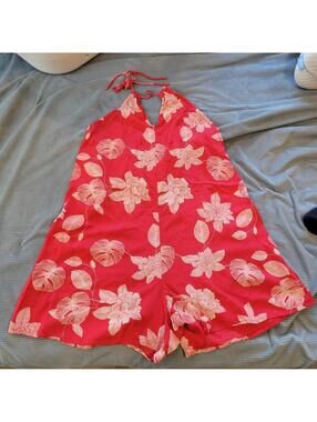 Roxy Floral Print Summer Dress Size Small